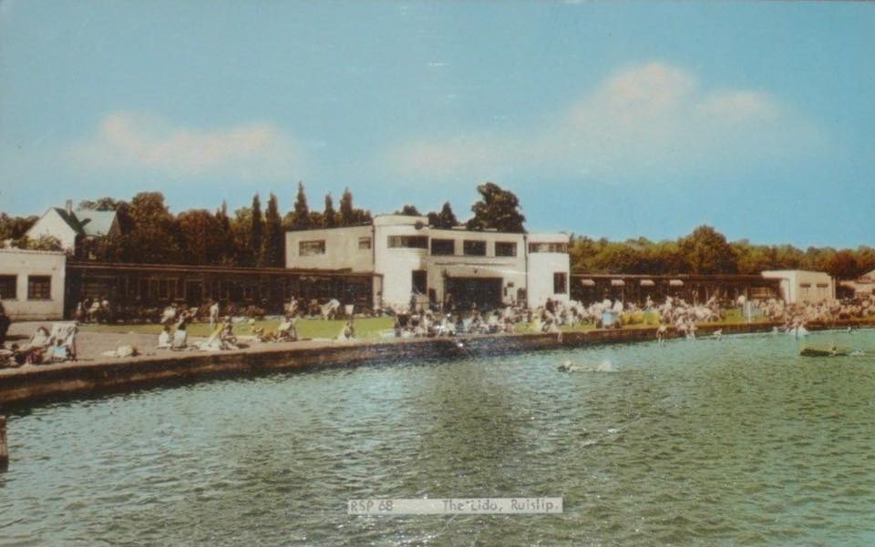 1960'S Ruislip Lido Summers Day
