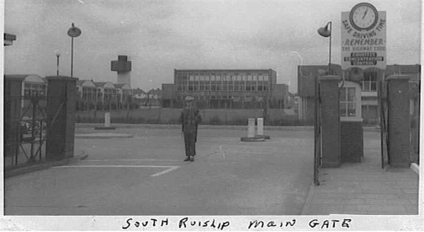 3rd Air Force USAF South Ruislip Exit