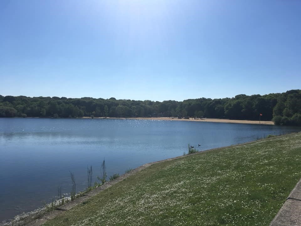 A quiet day at Ruislip Lido