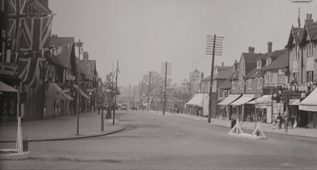 Flags Down Ruislip High Street