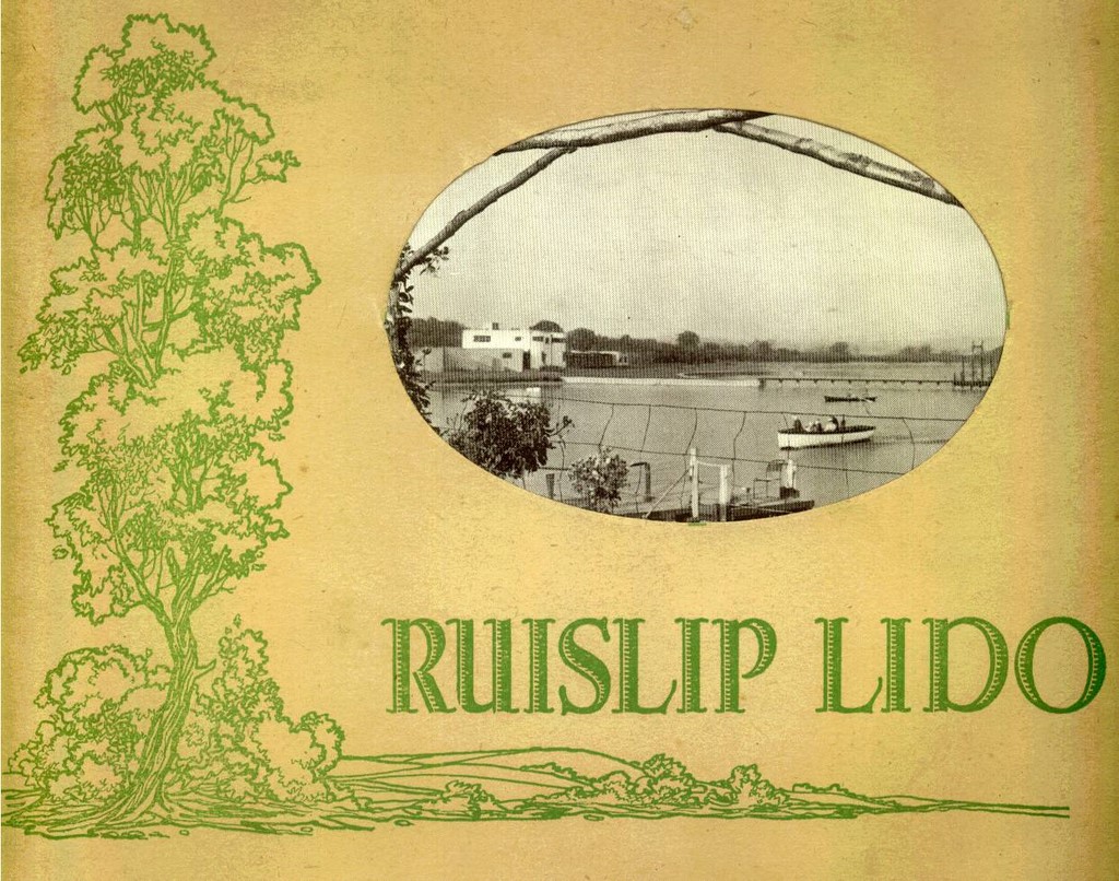 Ruislip Lido Brochure Front Cover