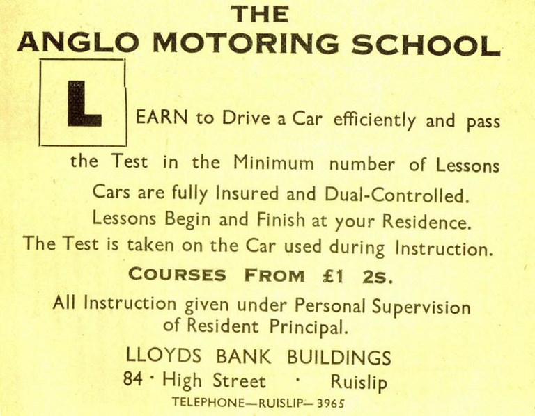 Anglo Motoring School Ruislip